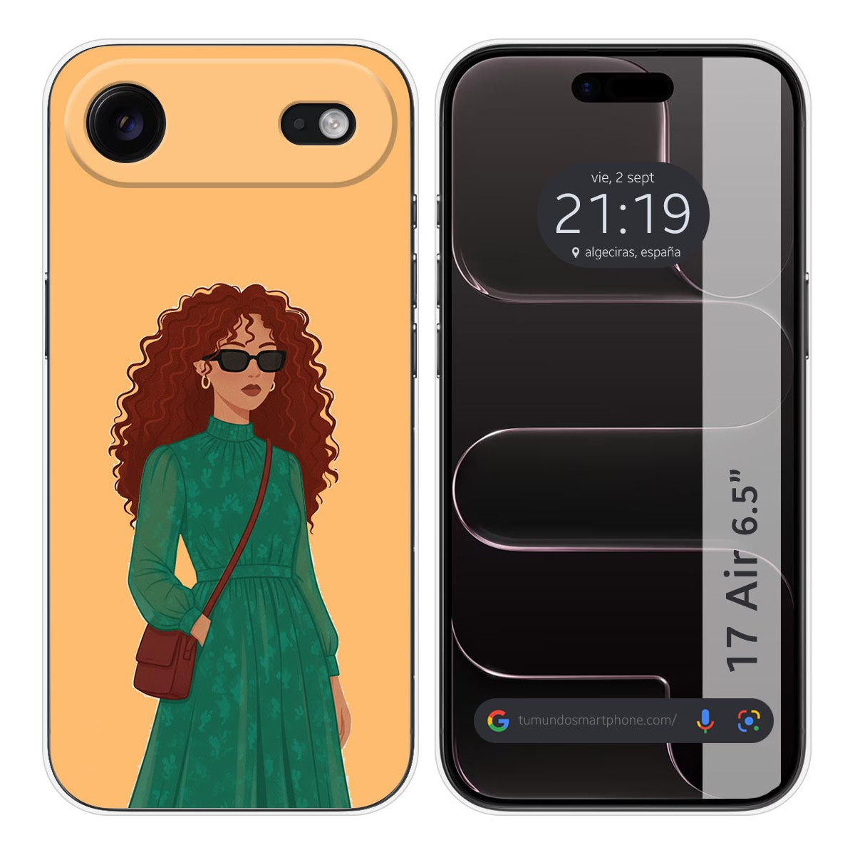 Funda Silicona para Iphone 17 Air (6.5) diseño...