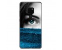 Funda Gel Tpu para Huawei Mate 20 Diseño Ojo Dibujos
