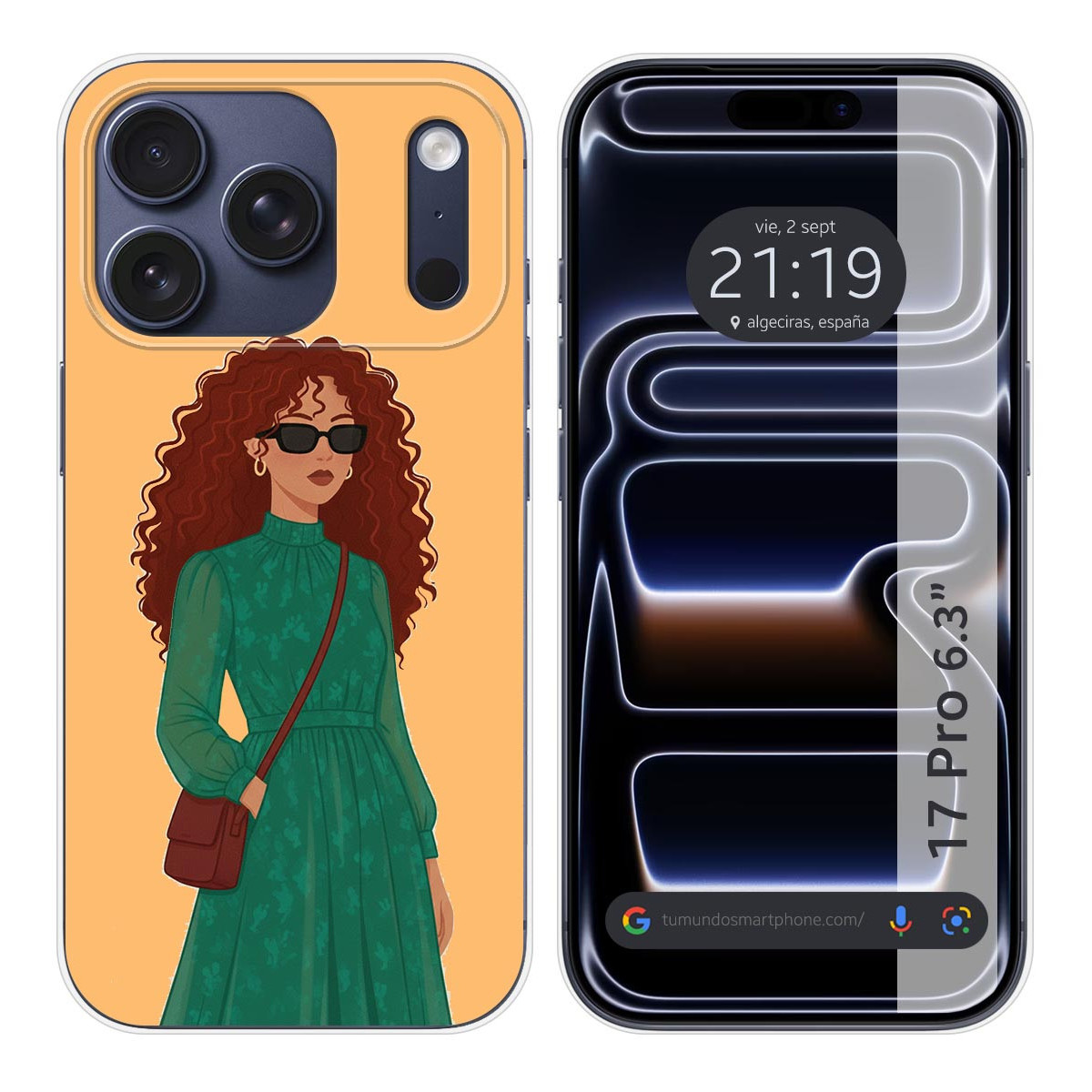 Funda Silicona para Iphone 17 Pro (6.3) diseño...