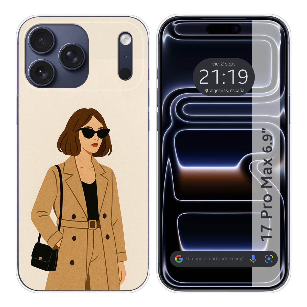 Funda Silicona para Iphone 17 Pro Max (6.9)...