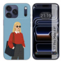 Funda Silicona para Iphone 17 Pro Max (6.9) diseño Mujer 04 Dibujos