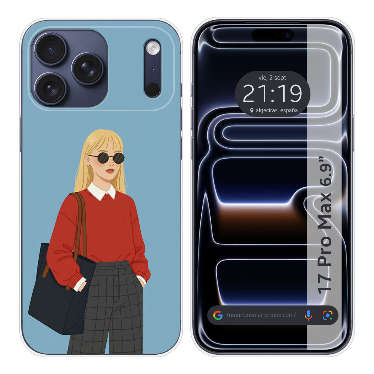 Funda Silicona para Iphone 17 Pro Max (6.9)...