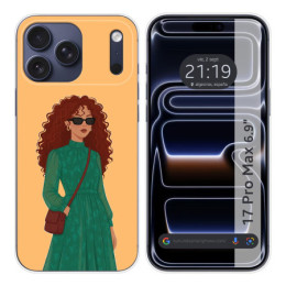 Funda Silicona para Iphone 17 Pro Max (6.9) diseño Mujer...