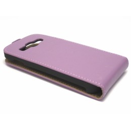 Funda Piel Premium Samsung Galaxy Ace 3 S7270 / S7272 / S7275 Morada 2