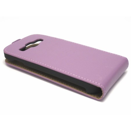 Funda Piel Premium Samsung Galaxy Ace 3 S7270 / S7272 / S7275 Morada