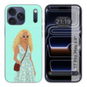 Funda Silicona para Iphone 17 Pro Max (6.9) diseño Mujer 07 Dibujos