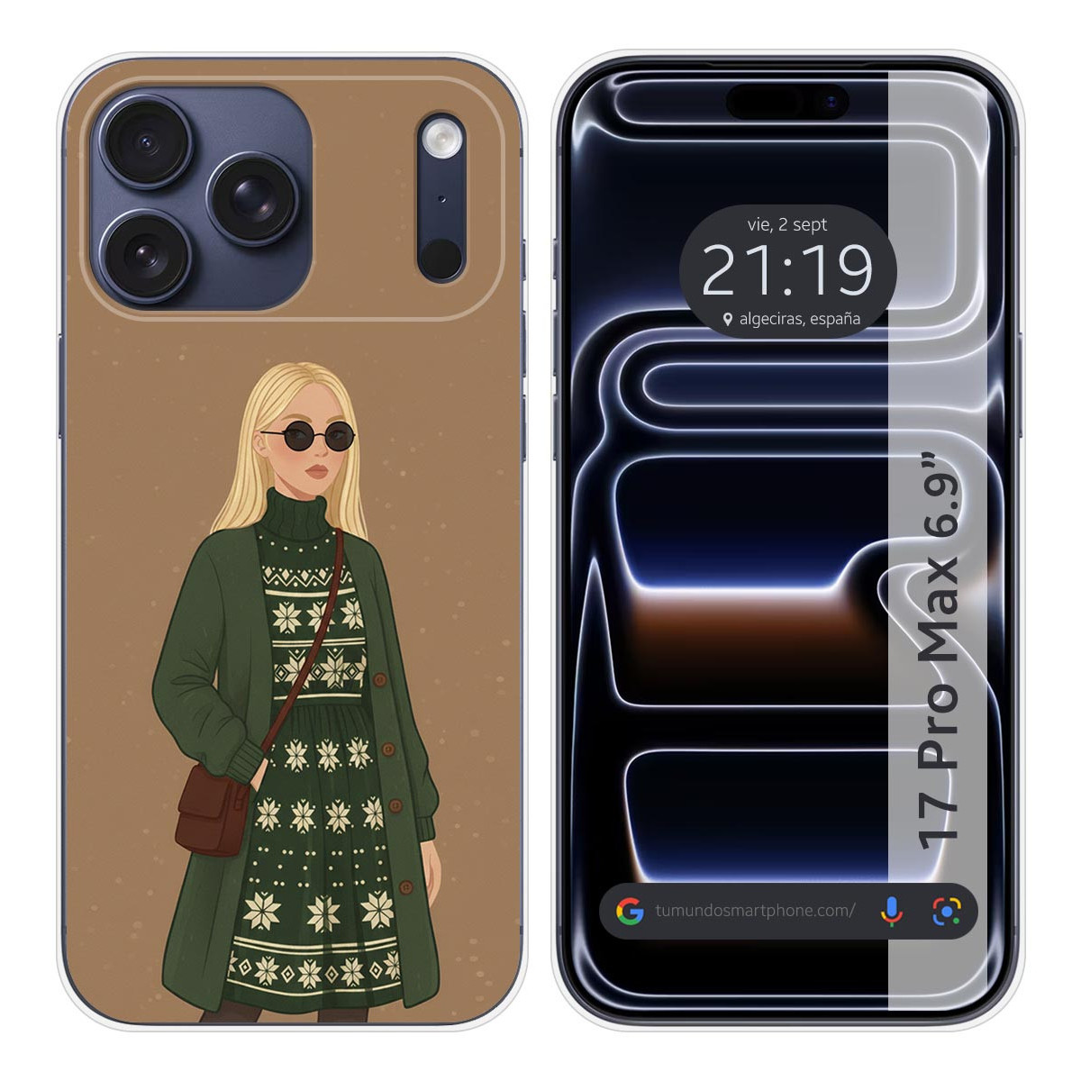 Funda Silicona para Iphone 17 Pro Max (6.9)...