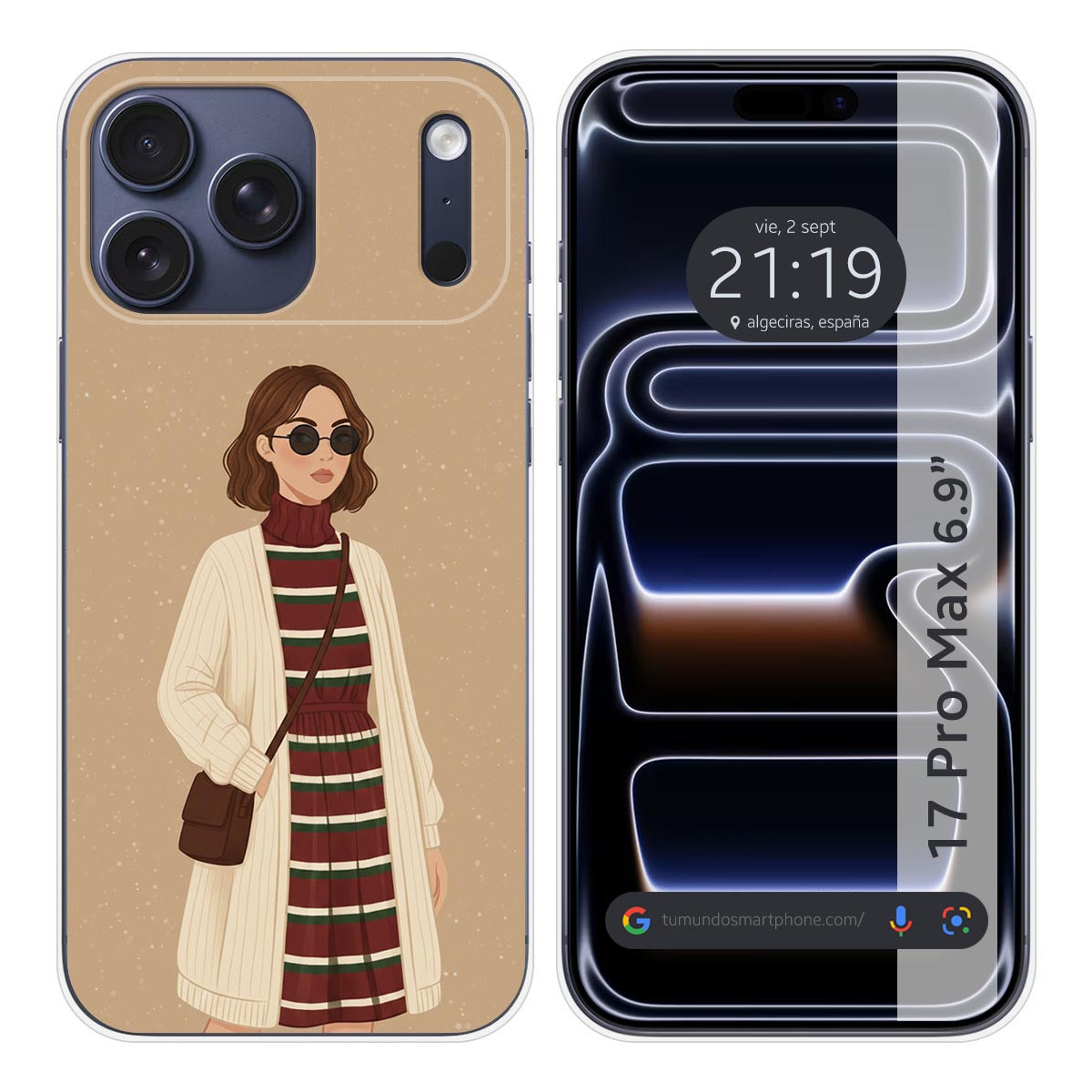 Funda Silicona para Iphone 17 Pro Max (6.9)...