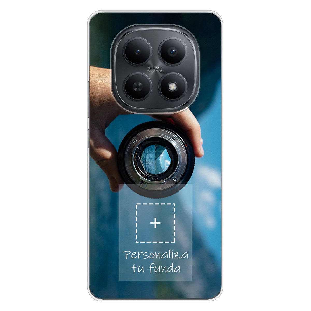 Personaliza tu Funda Doble Pc + Tpu 360 con tu Fotografia para Xiaomi Redmi Note 15 5G Dibujo Personalizada