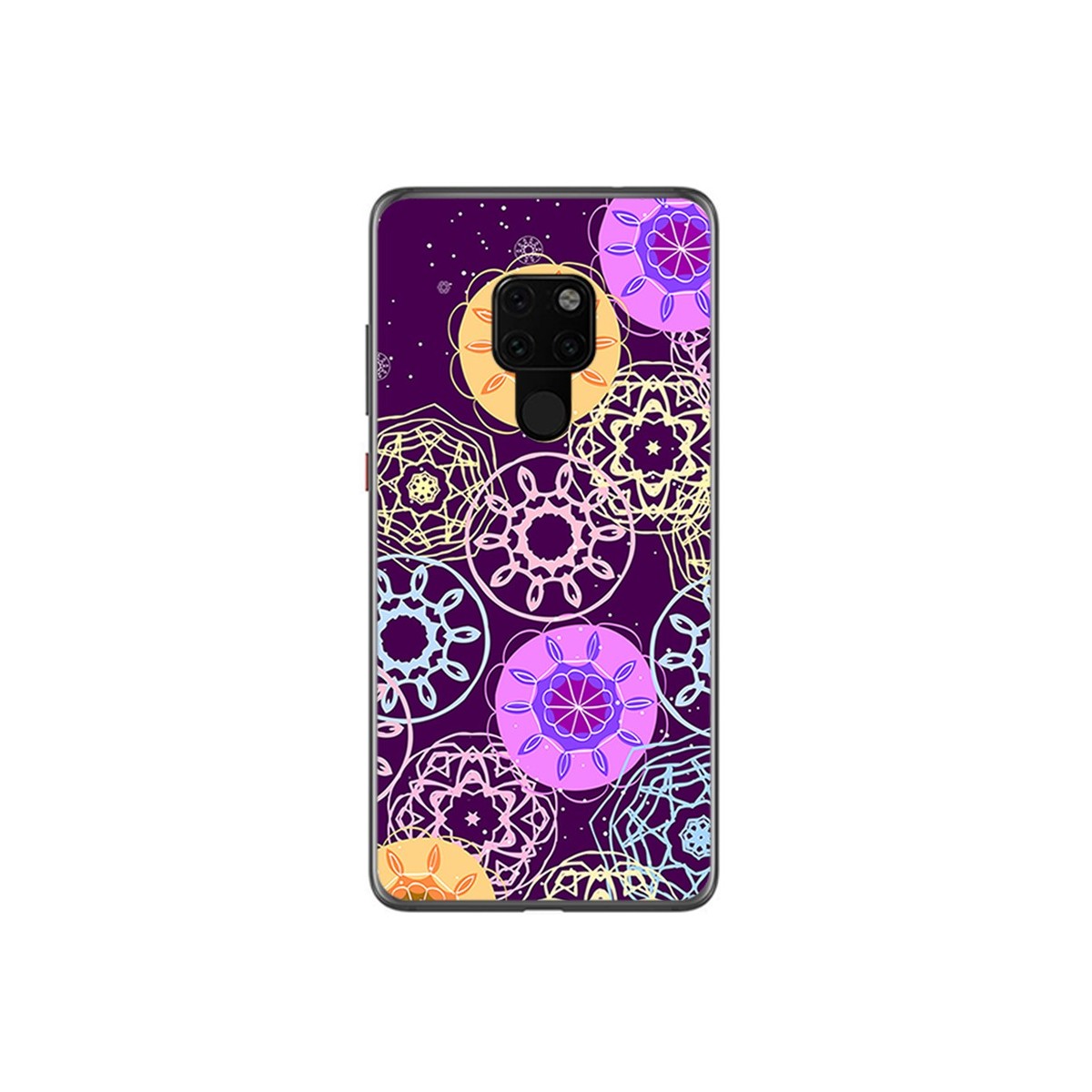 Funda Gel Tpu para Huawei Mate 20 Diseño Radial Dibujos
