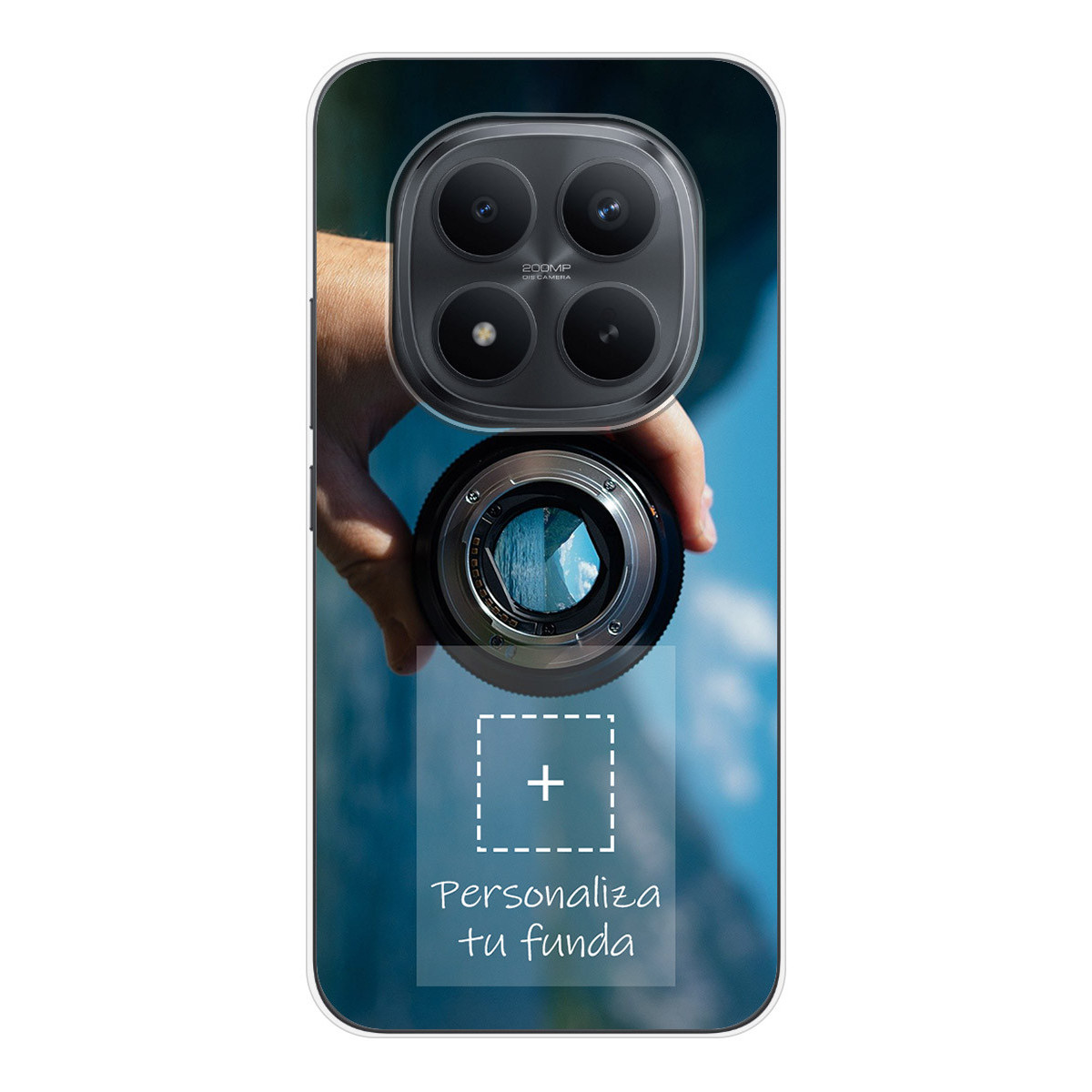 Personaliza tu Funda Doble Pc + Tpu 360 con tu Fotografia para Xiaomi Redmi Note 15 Pro 5G Dibujo Personalizada