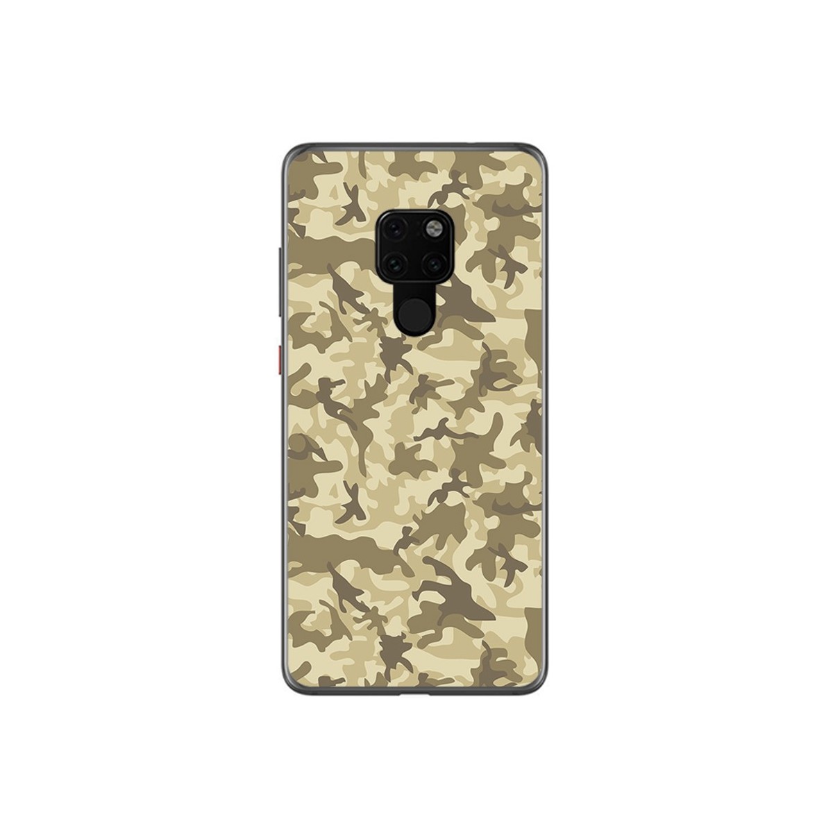 Funda Gel Tpu para Huawei Mate 20 Diseño Sand Camuflaje Dibujos