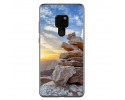 Funda Gel Tpu para Huawei Mate 20 Diseño Sunset Dibujos