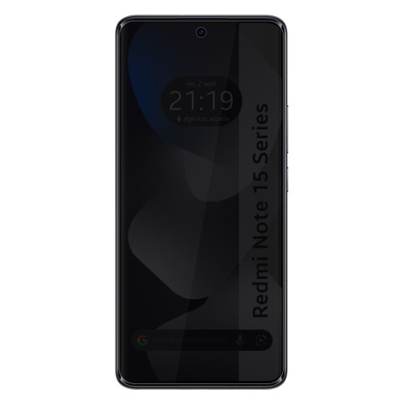 Protector Pantalla Hidrogel Privacidad Antiespías para Xiaomi Redmi Note 15 4G