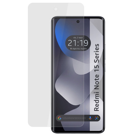 Protector Pantalla Hidrogel Flexible para Xiaomi Redmi Note 15 5G