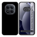 Funda Silicona Gel TPU Negra para Xiaomi Redmi Note 15 Pro+ Plus 5G