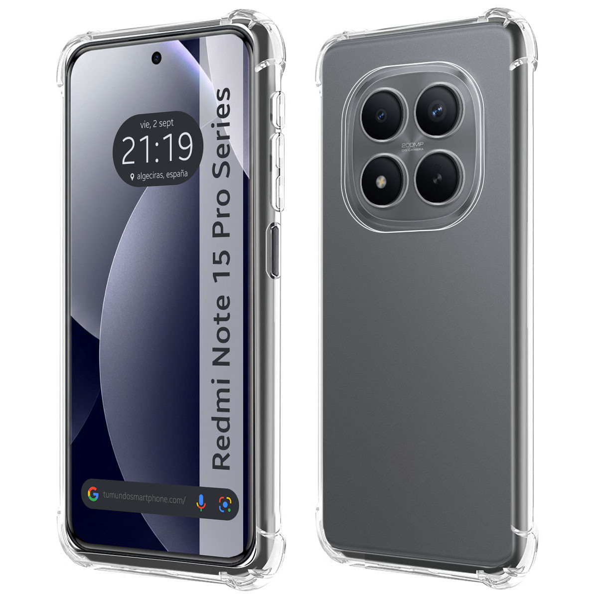 Funda Silicona Antigolpes Transparente para...