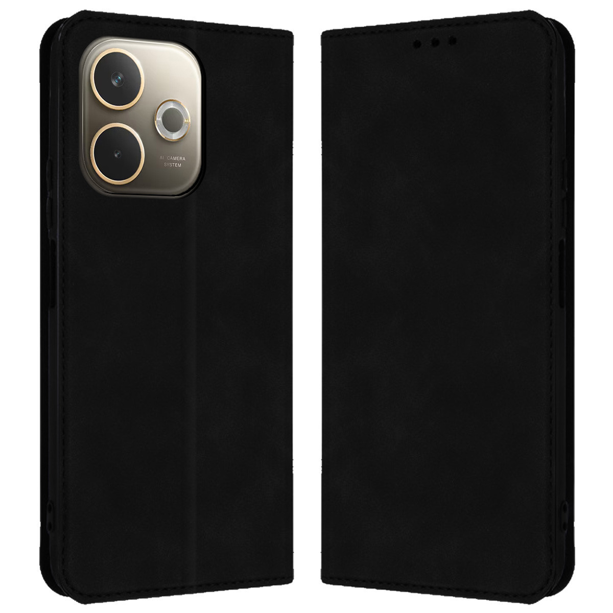 Funda Libro de Polipiel con tarjetero para Oppo...