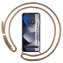 Funda Colgante Transparente para Xiaomi Redmi Note 15 5G con Cordon Camel