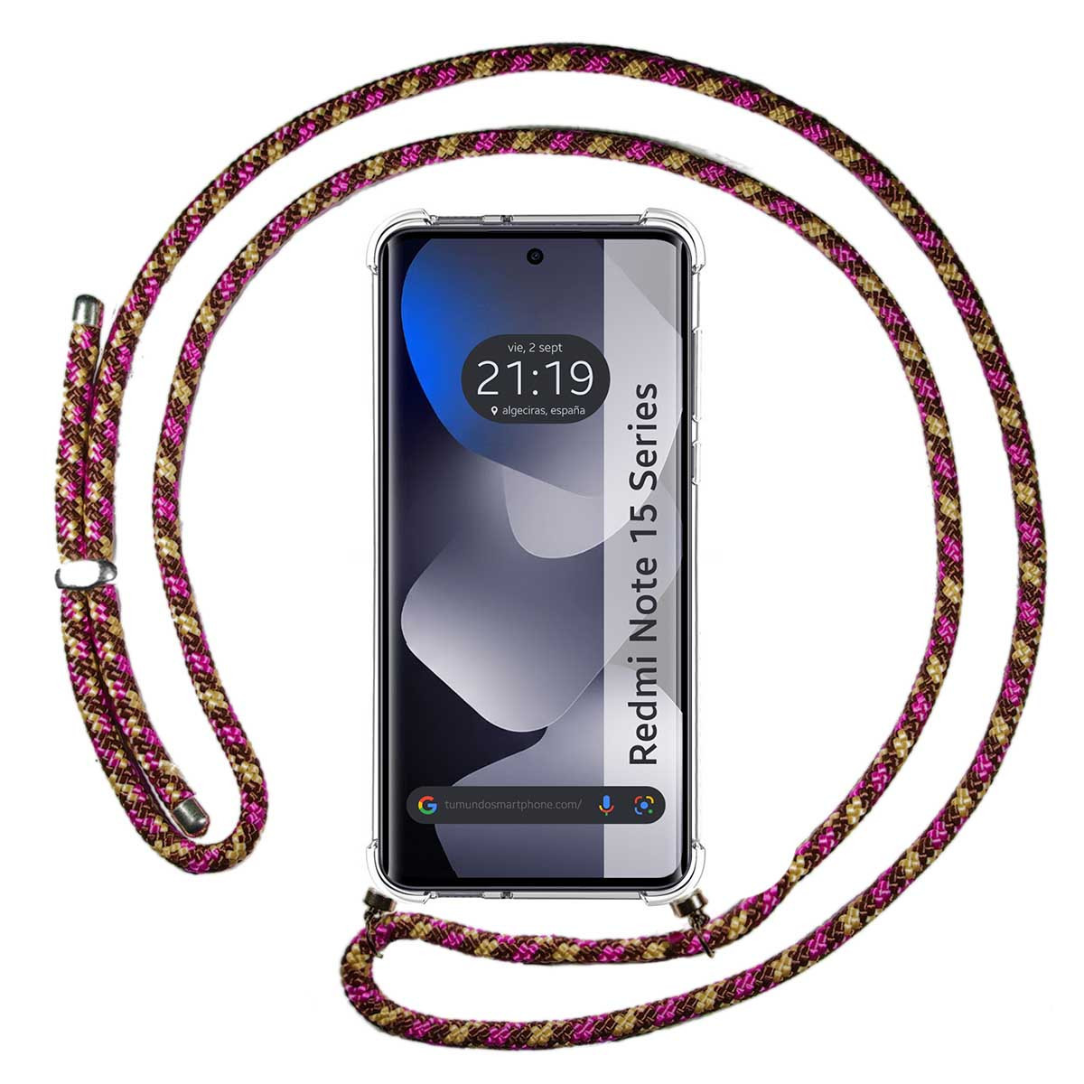 Funda Colgante Transparente para Xiaomi Redmi...