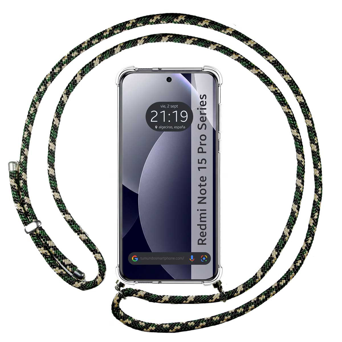 Funda Colgante Transparente para Xiaomi Redmi...