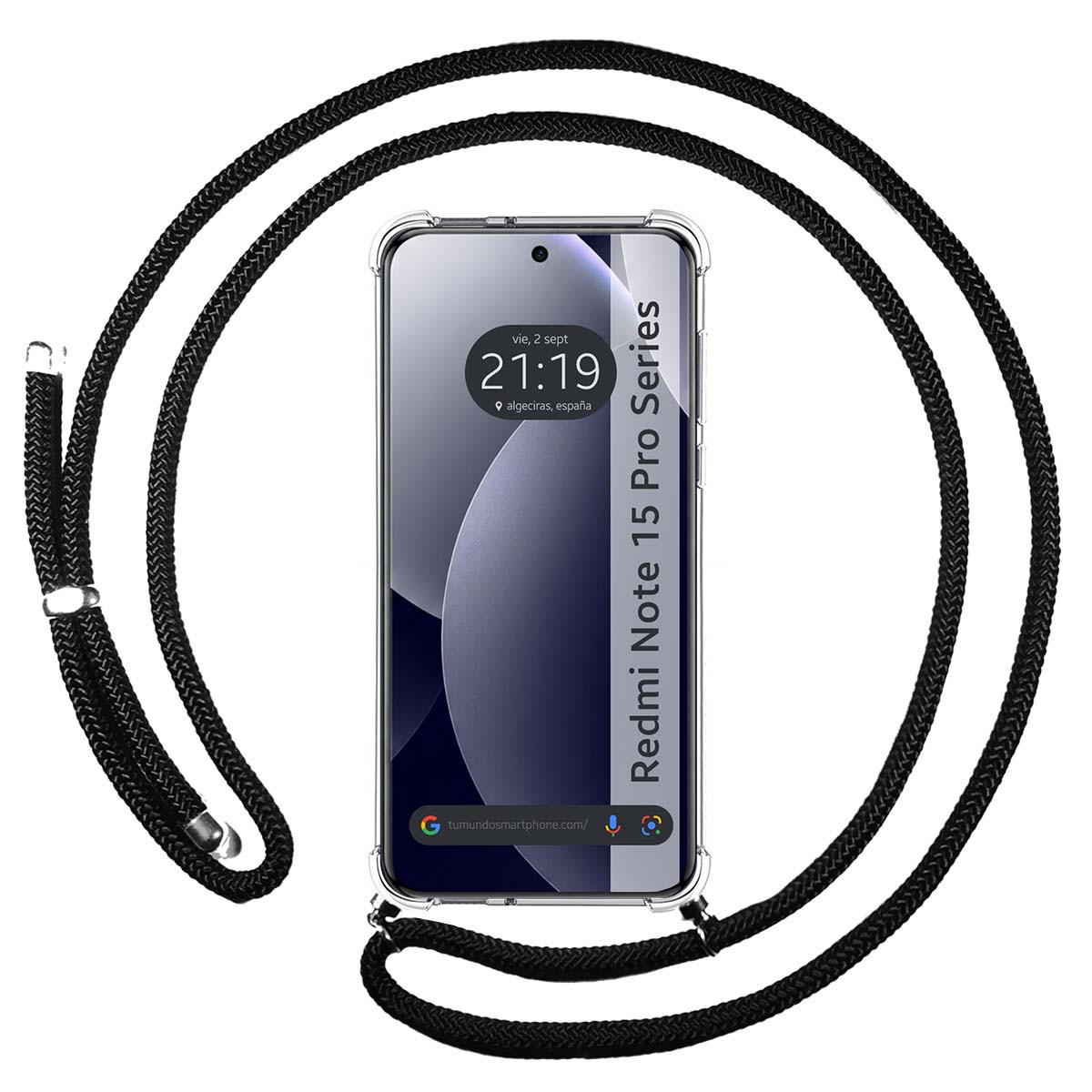 Funda Colgante Transparente para Xiaomi Redmi...