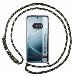 Funda Colgante Transparente para Oppo A6 Pro 5G con...