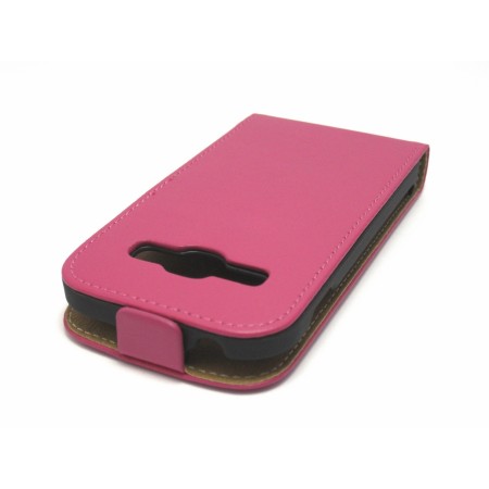 Funda Piel Premium Samsung Galaxy Ace 3 S7270 / S7272 / S7275 Rosa