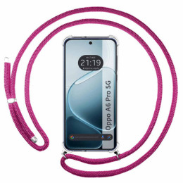 Funda Colgante Transparente para Oppo A6 Pro 5G con...