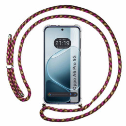 Funda Colgante Transparente para Oppo A6 Pro 5G con...