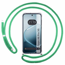 Funda Colgante Transparente para Oppo A6 Pro 5G con...