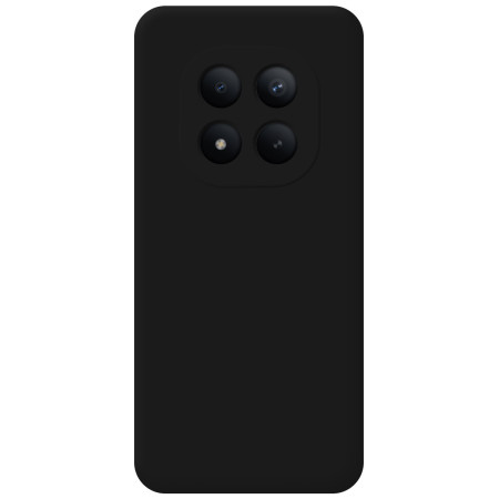 Funda Silicona Líquida Ultra Suave para Xiaomi Redmi Note 15 Pro 5G color Negra