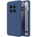 Funda Silicona Líquida Ultra Suave para Xiaomi Redmi Note 15 Pro+ Plus 5G color Azul