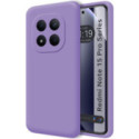 Funda Silicona Líquida Ultra Suave para Xiaomi Redmi Note 15 Pro 4G color Morada