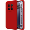 Funda Silicona Líquida Ultra Suave para Xiaomi Redmi Note 15 Pro 4G color Roja