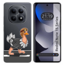 Funda Silicona Transparente para Xiaomi Redmi Note 15 5G...