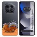 Funda Silicona Transparente para Xiaomi Redmi Note 15 5G diseño Bufalo Dibujos