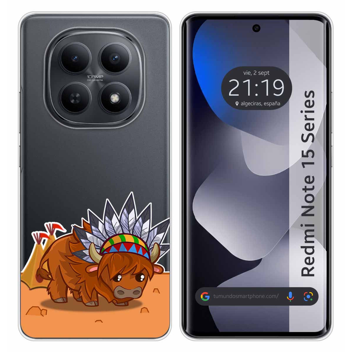 Funda Silicona Transparente para Xiaomi Redmi...