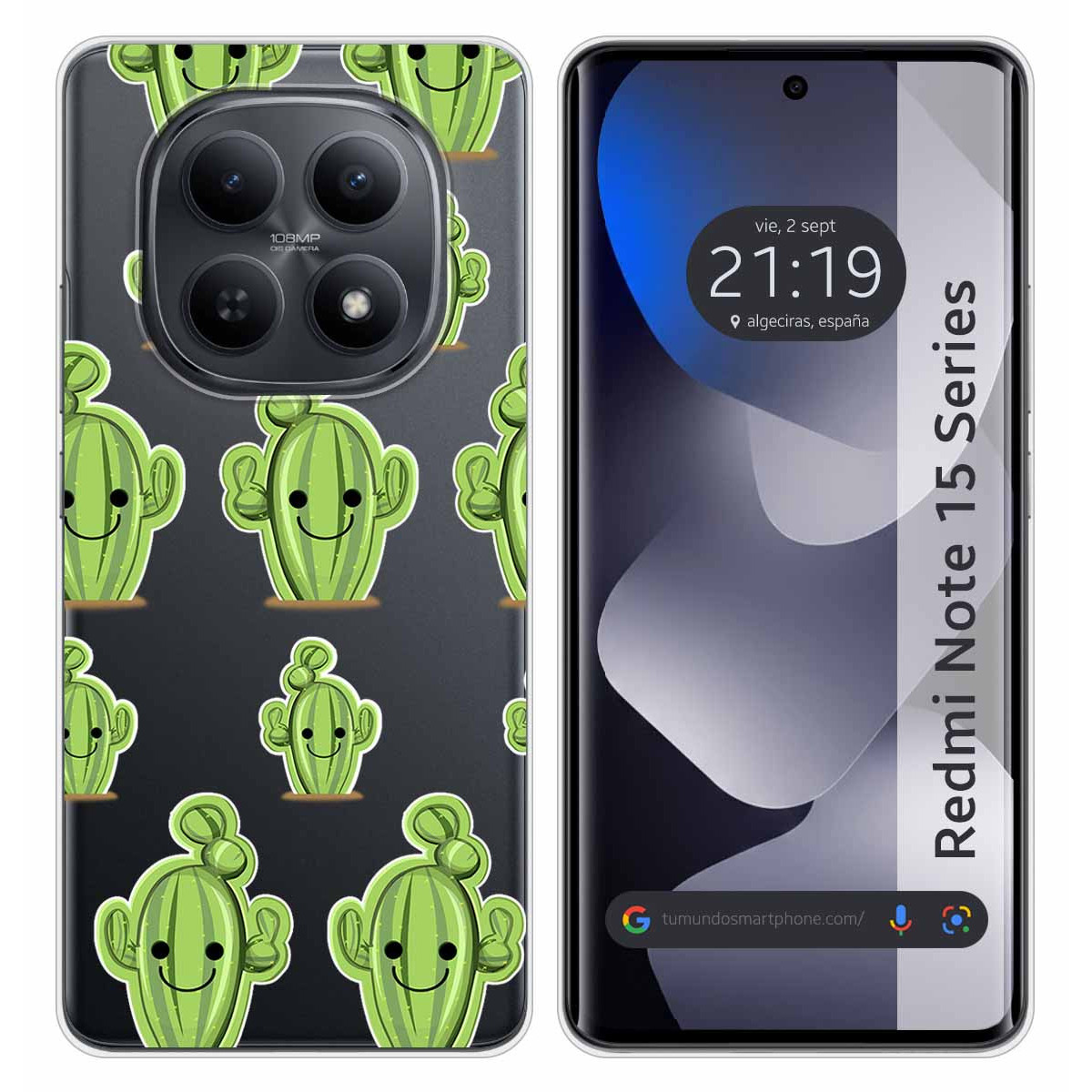 Funda Silicona Transparente para Xiaomi Redmi...