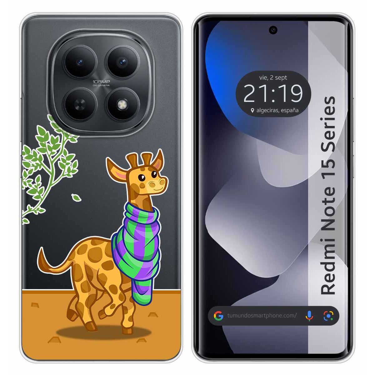 Funda Silicona Transparente para Xiaomi Redmi...