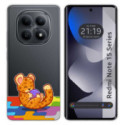 Funda Silicona Transparente para Xiaomi Redmi Note 15 5G diseño Leopardo Dibujos