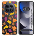 Funda Silicona Transparente para Xiaomi Redmi Note 15 5G diseño Otoño Dibujos