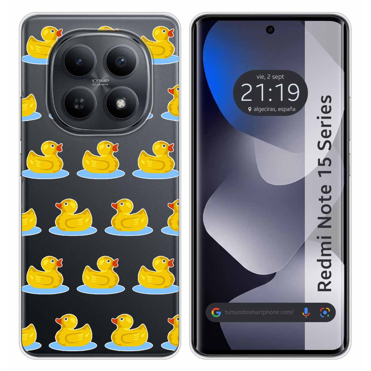 Funda Silicona Transparente para Xiaomi Redmi...