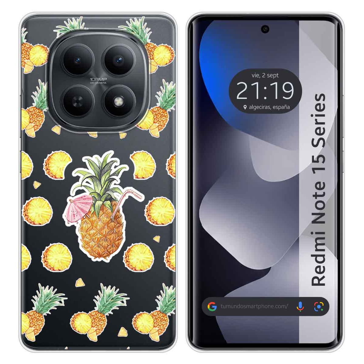 Funda Silicona Transparente para Xiaomi Redmi...