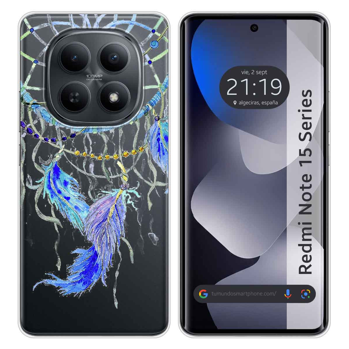 Funda Silicona Transparente para Xiaomi Redmi...