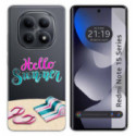 Funda Silicona Transparente para Xiaomi Redmi Note 15 5G diseño Summer Dibujos