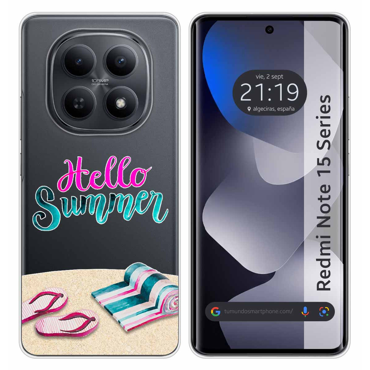 Funda Silicona Transparente para Xiaomi Redmi...