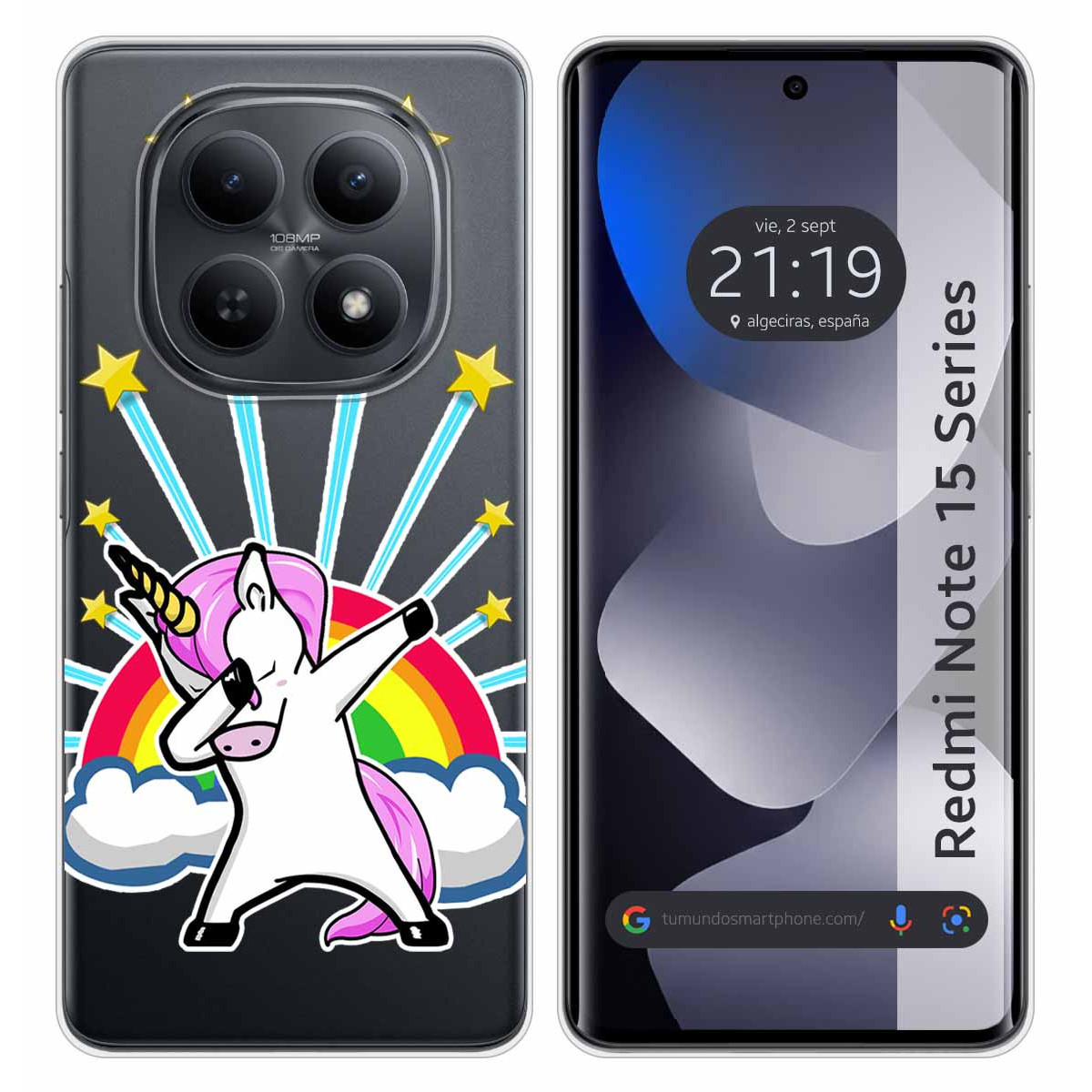 Funda Silicona Transparente para Xiaomi Redmi...