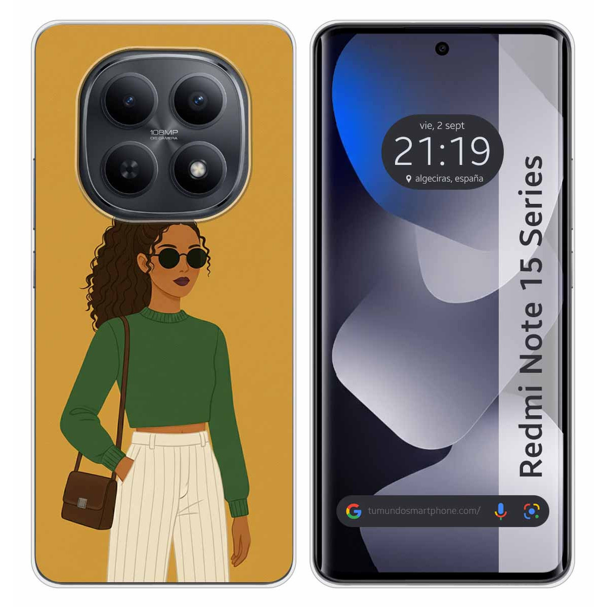 Funda Silicona para Xiaomi Redmi Note 15 5G...