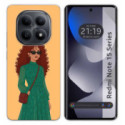 Funda Silicona para Xiaomi Redmi Note 15 5G diseño Mujer 06 Dibujos